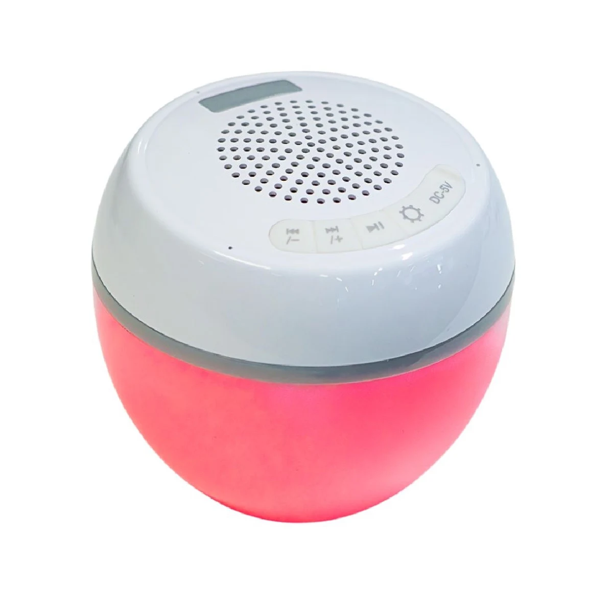 Rechargeable Mini Floating Bluetooth Speaker with Pool Light Show