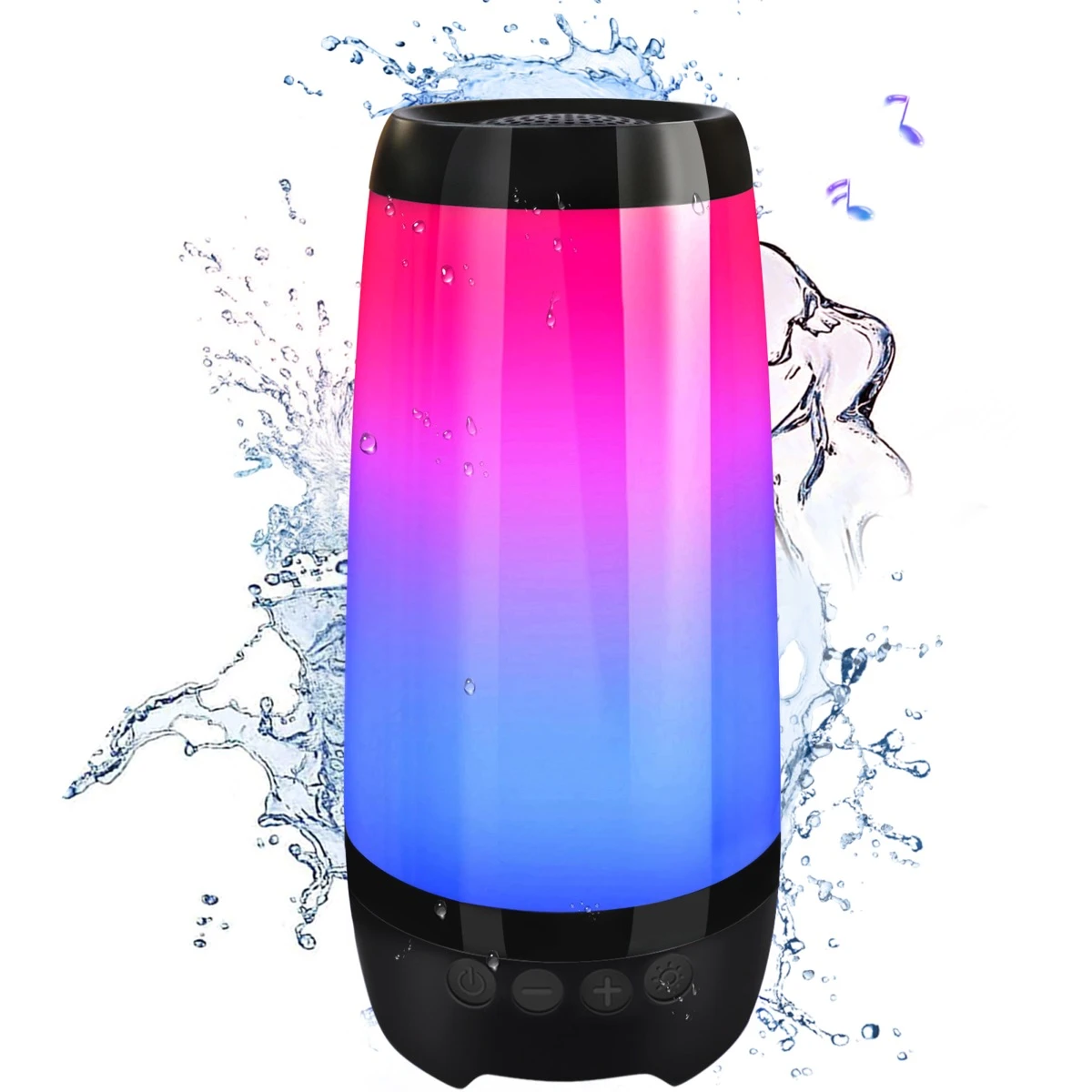 Rechargeable Sports Bluetooth Speaker with Pool Light Show