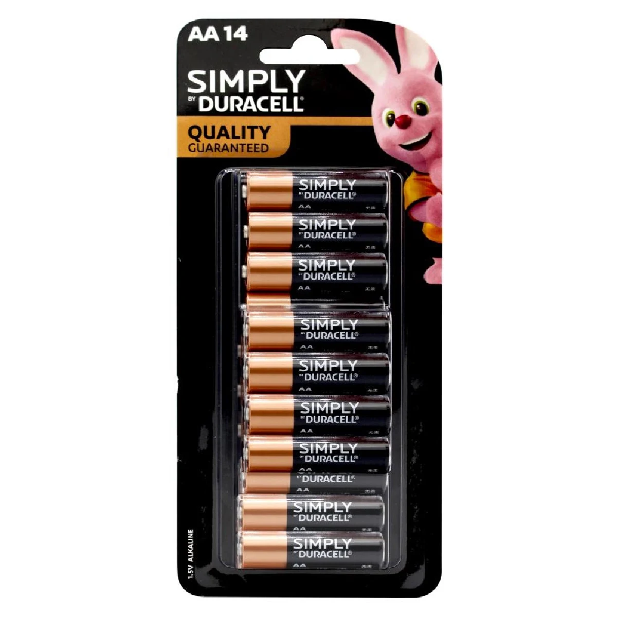 Duracell Alkaline 14PK Simply Batteries AAA