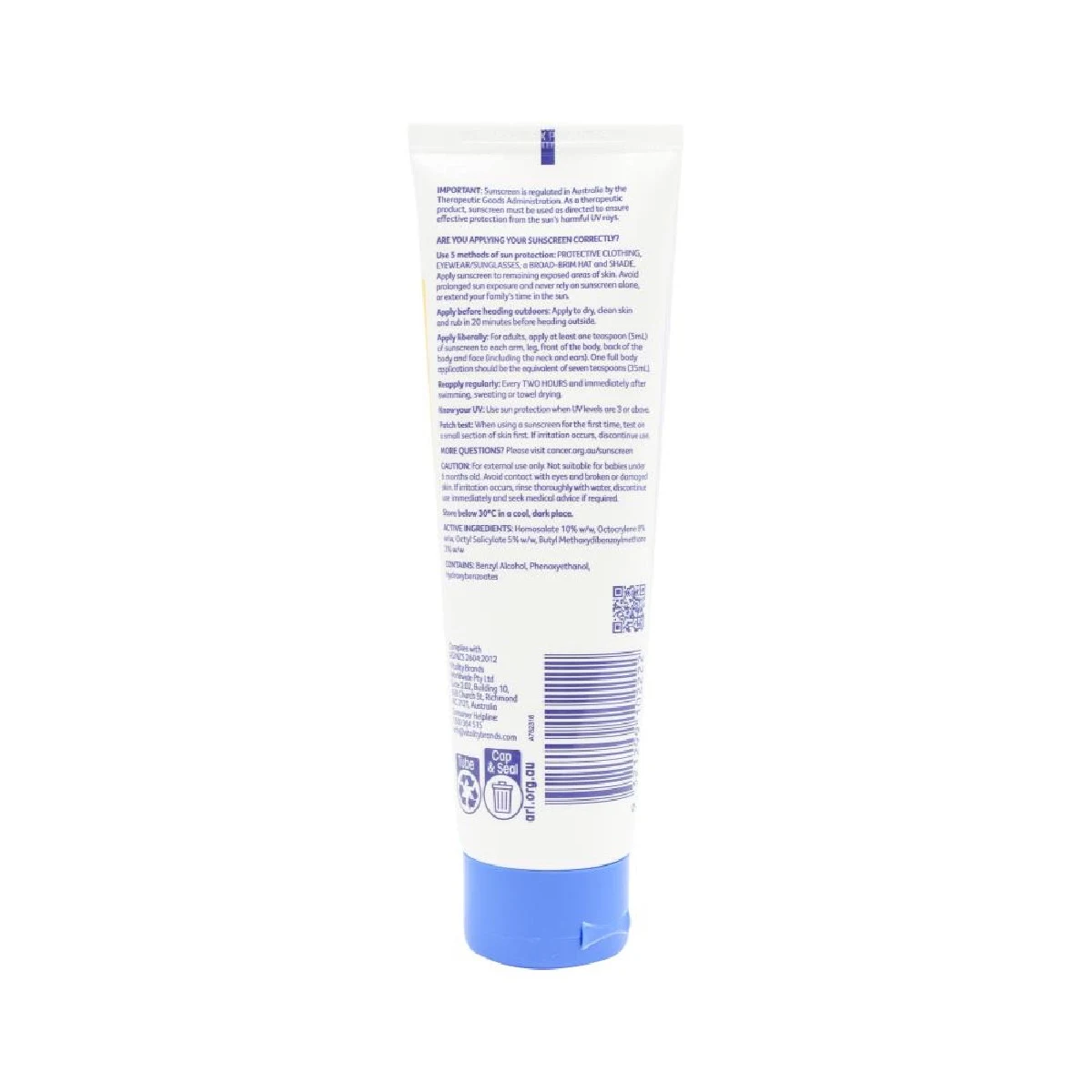 Cancer Council Ultra Sunscreen SPF50+ 110ml