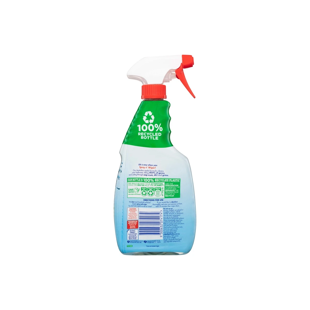 Ajax Spray N Wipe Bathroom Cleaner 500ml