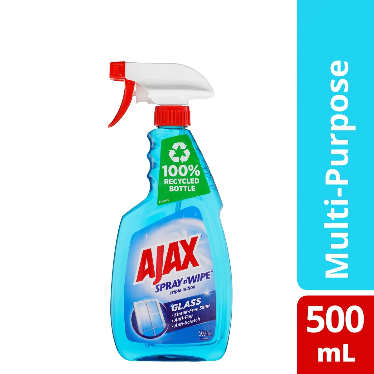 Ajax Spray N Wipe Glass Cleaner 500ml