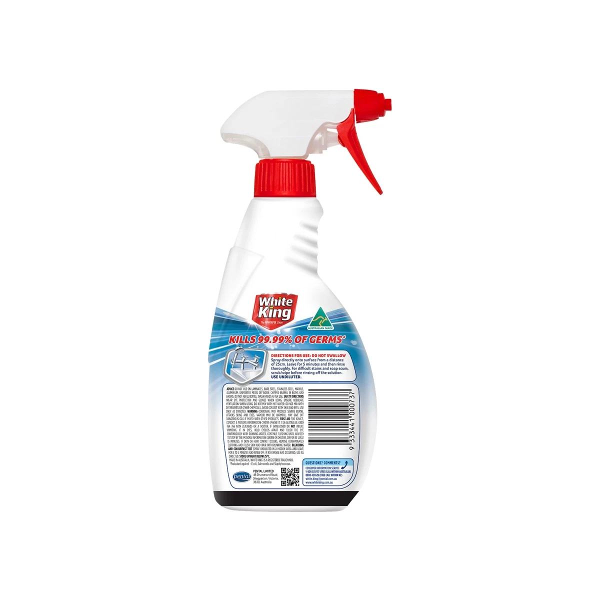 White King Mould & Scum Remover Lemon 500ml