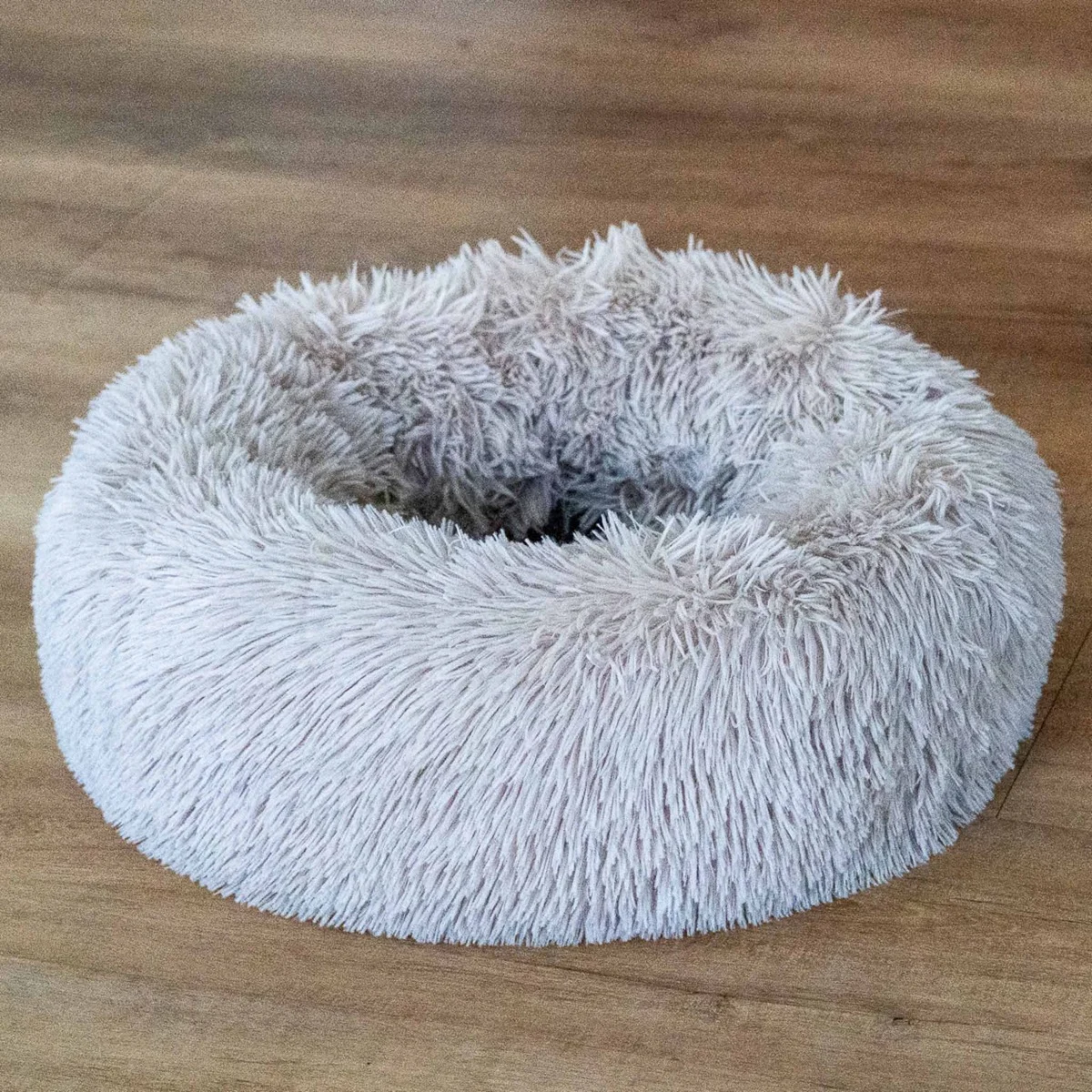 Donut Faux Fur Pet Bed Small