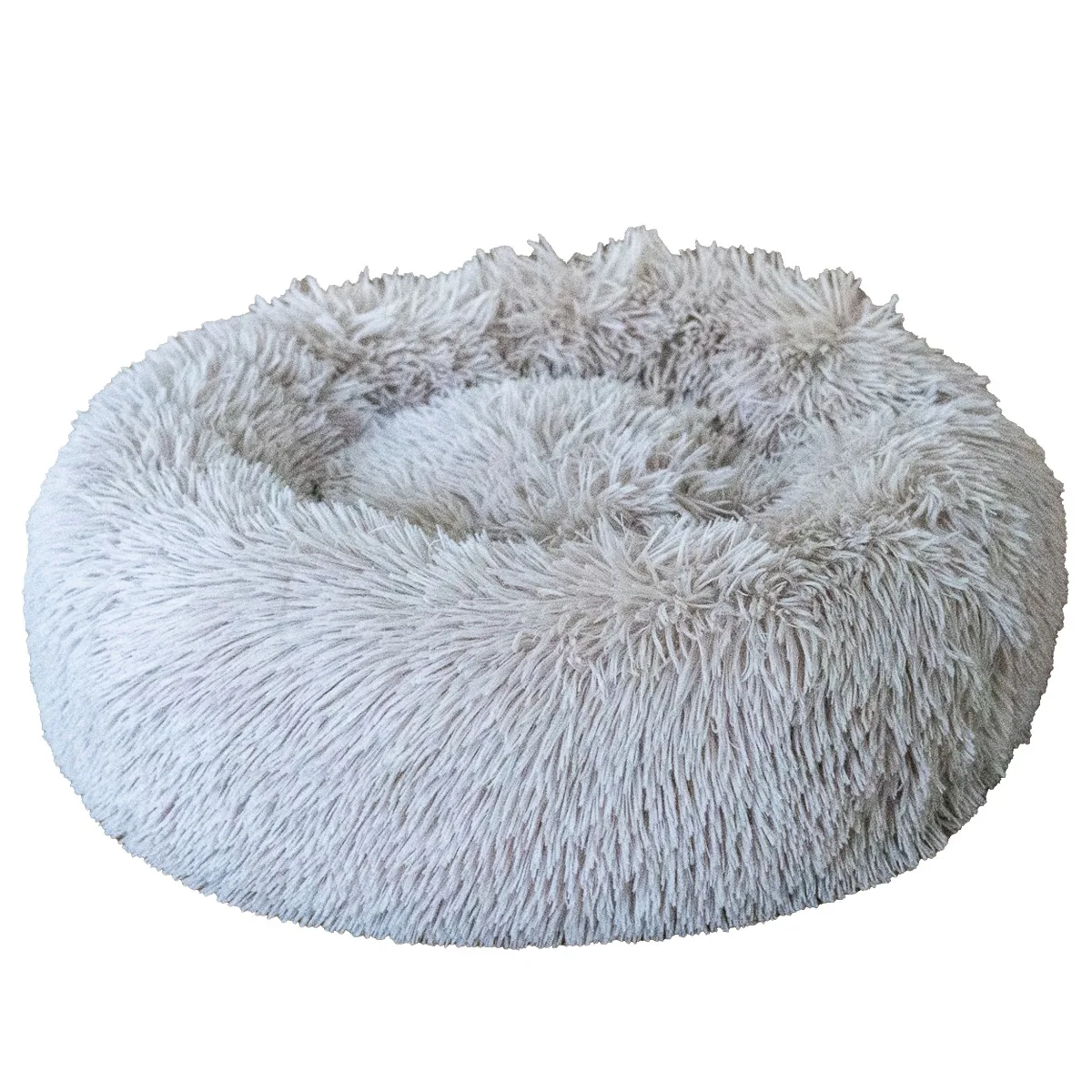 Donut Faux Fur Pet Bed Small