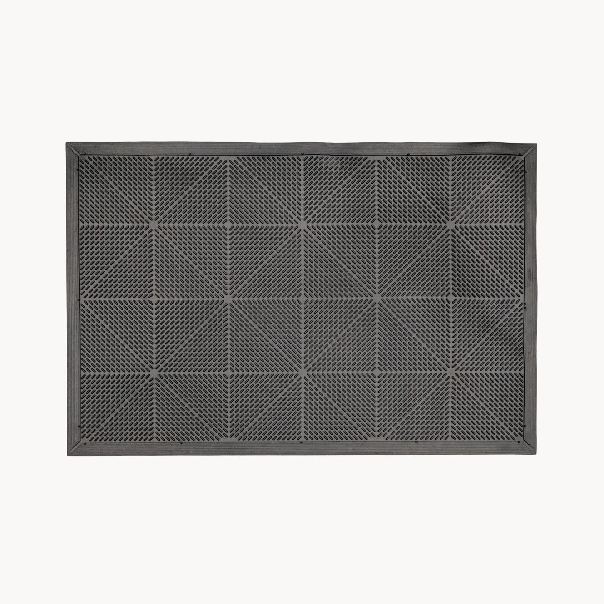 Clark Rubber Diamond Scraper Pin Mat