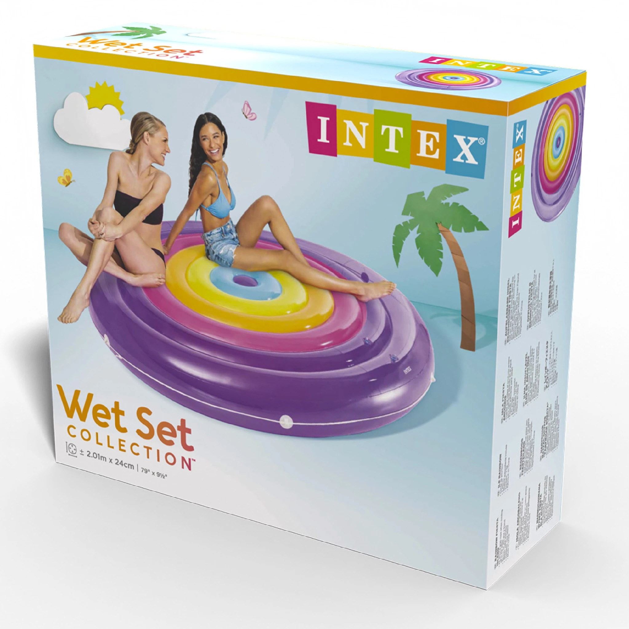 Intex Rainbow Fiesta Island Float