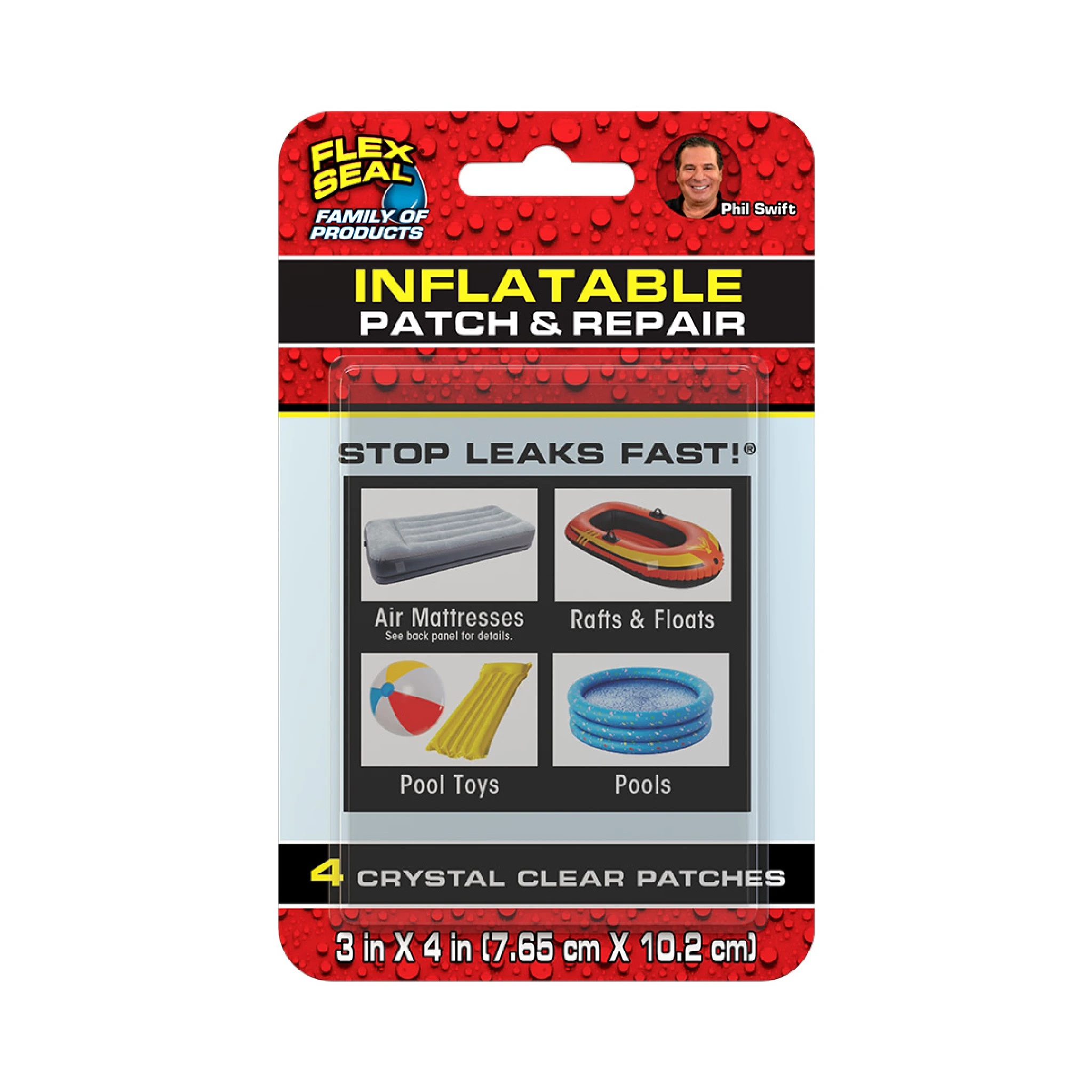 Flex Inflatable Patch and Repair Kit 4pk