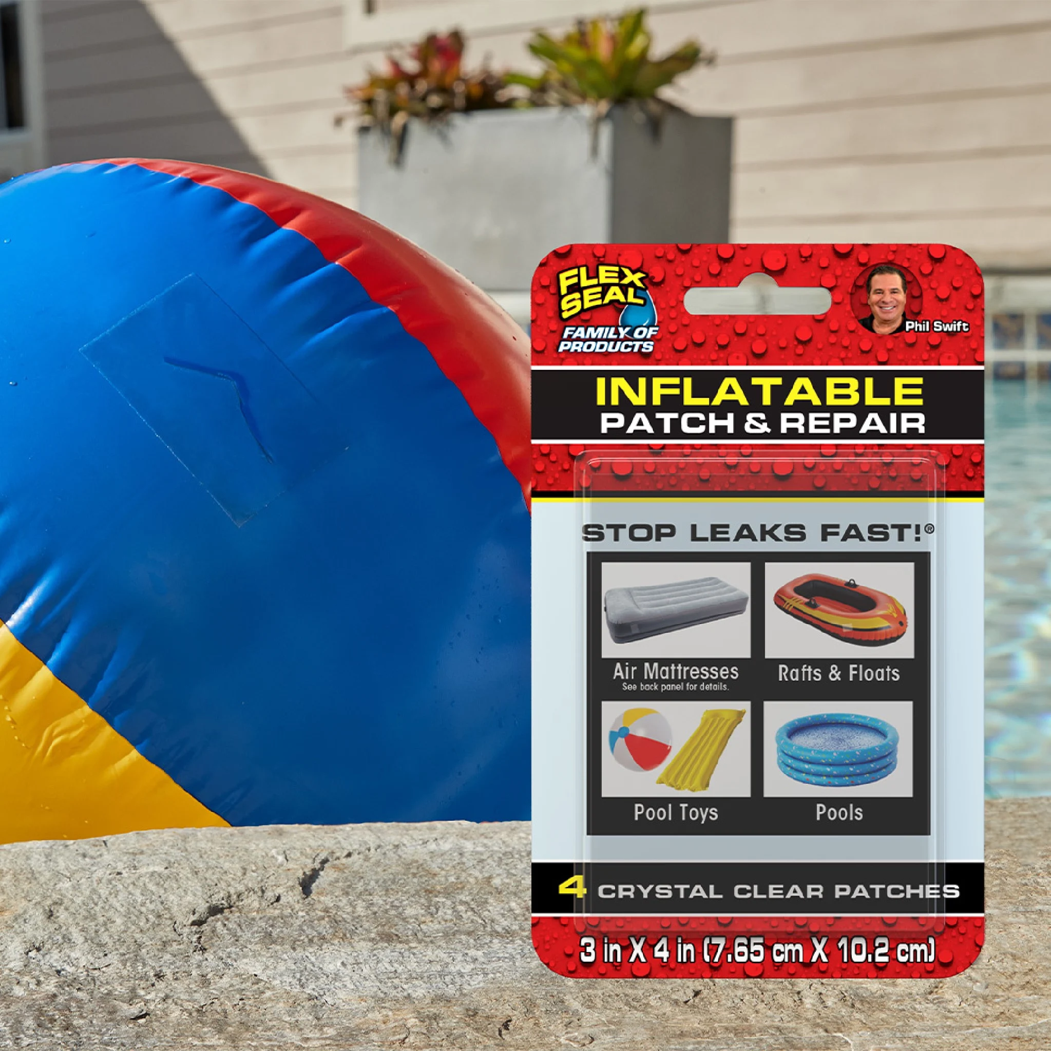 Flex Inflatable Patch and Repair Kit 4pk