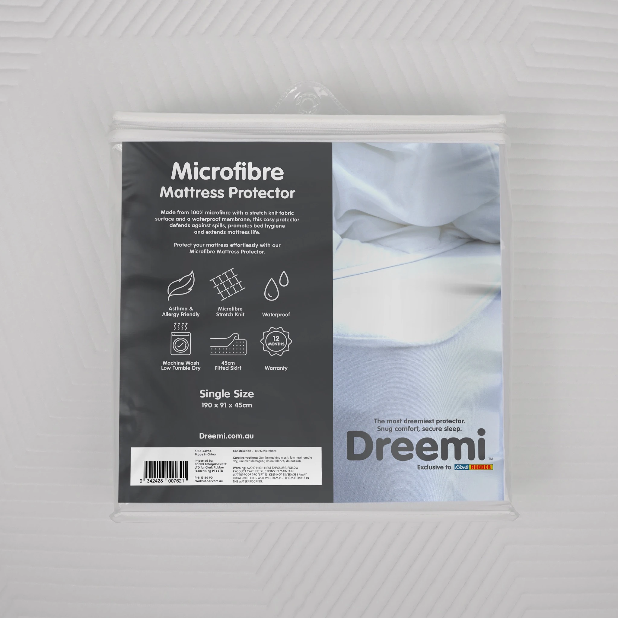 Dreemi Mattress Protector Single