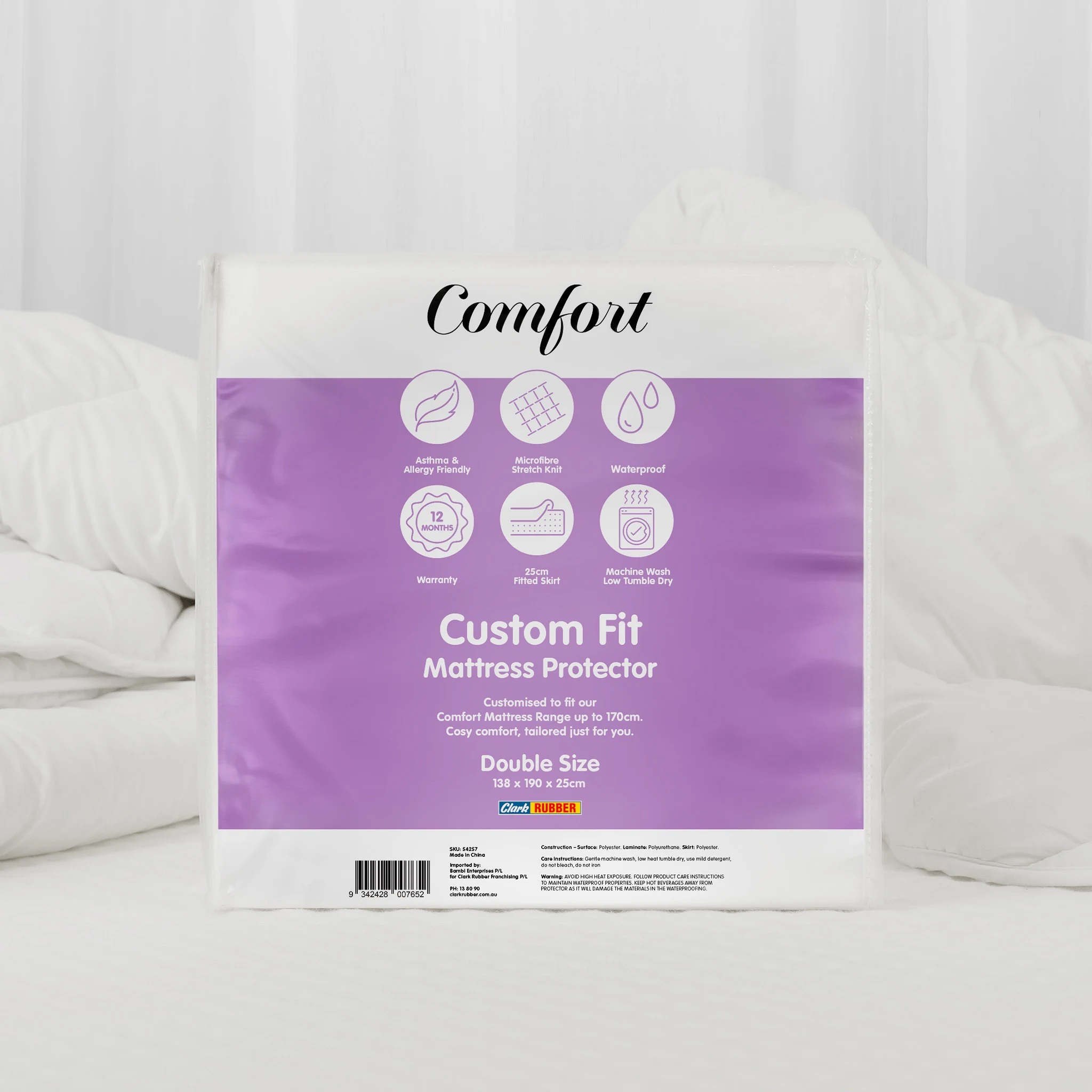 Comfort Mattress Protector Double