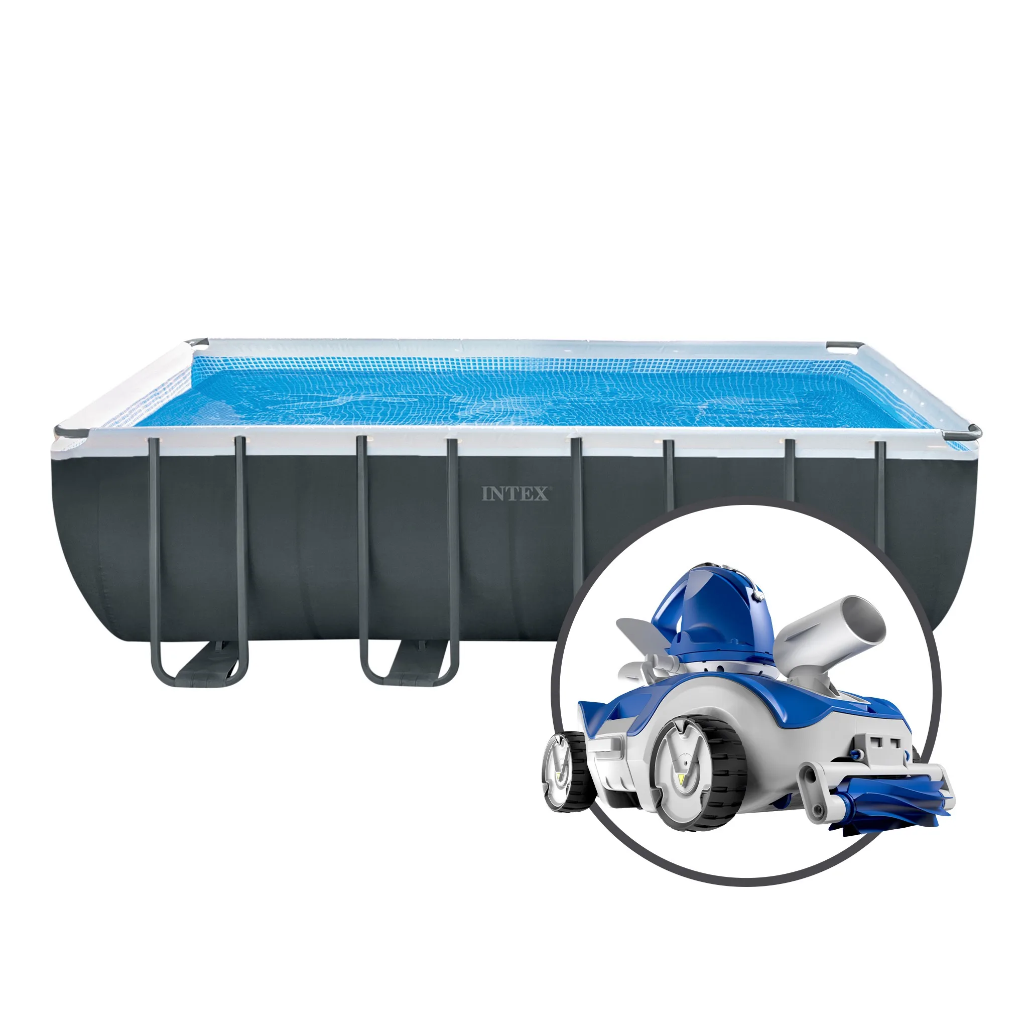 Intex Ultra XTR Frame Pool Rectangular 18ft Bundle