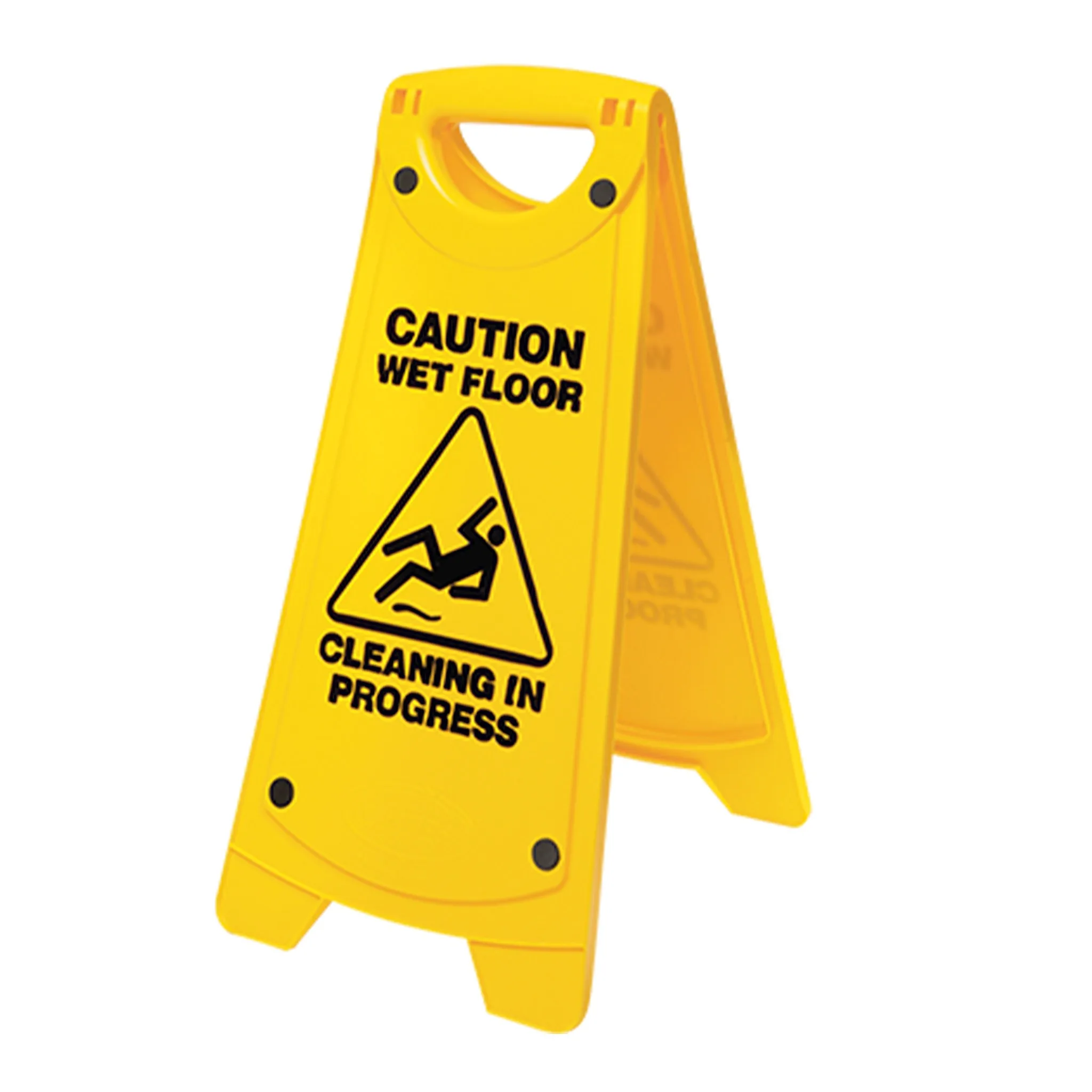 Oates Caution Sign A-Frame Non Slip Yellow