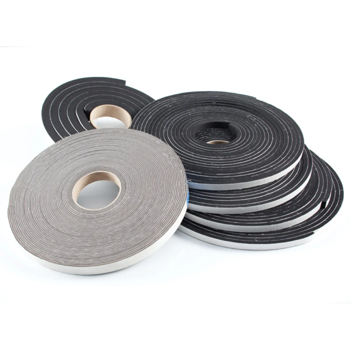 Neoprene (CR) self adhesive tape 12mm Black 12mm x 12mm