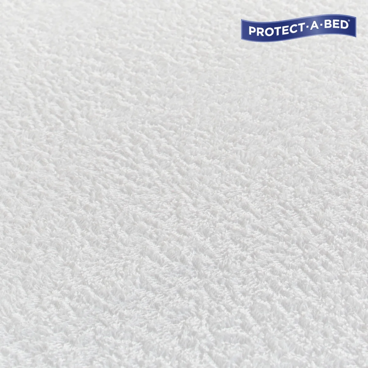 Cotton Terry Fitted Mattress Protector King Single