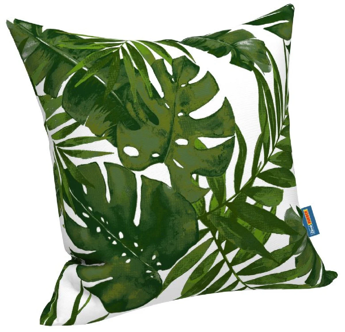 Designer Scatter Cushion Green Palm Leaves