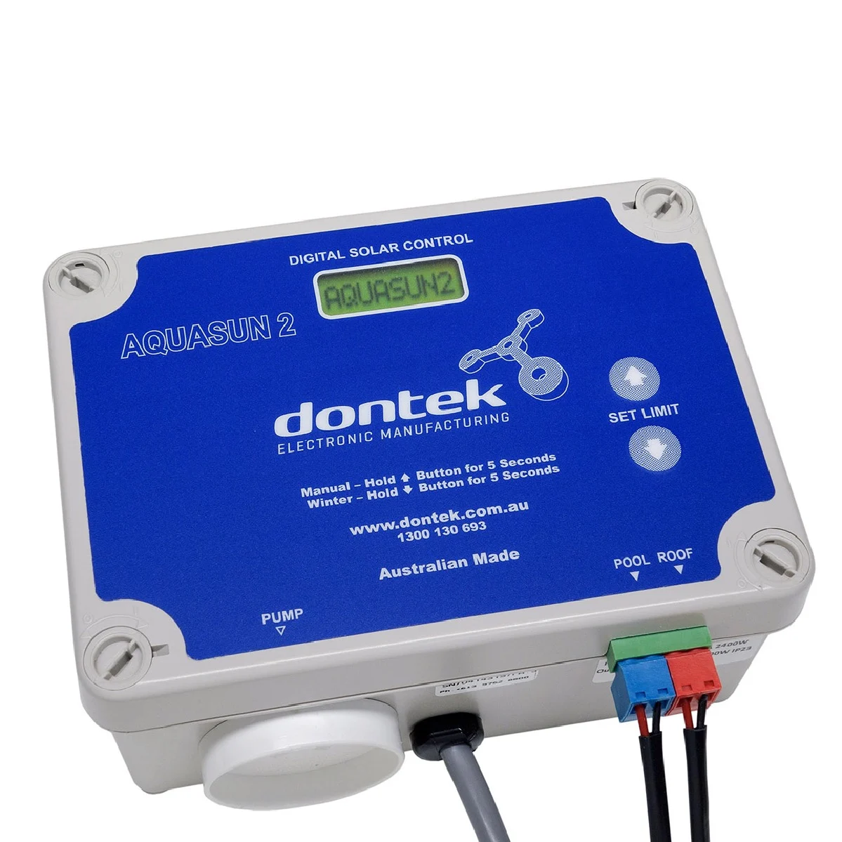 DONTEK AS2-2S DIGITAL SOLAR CONTROLLER