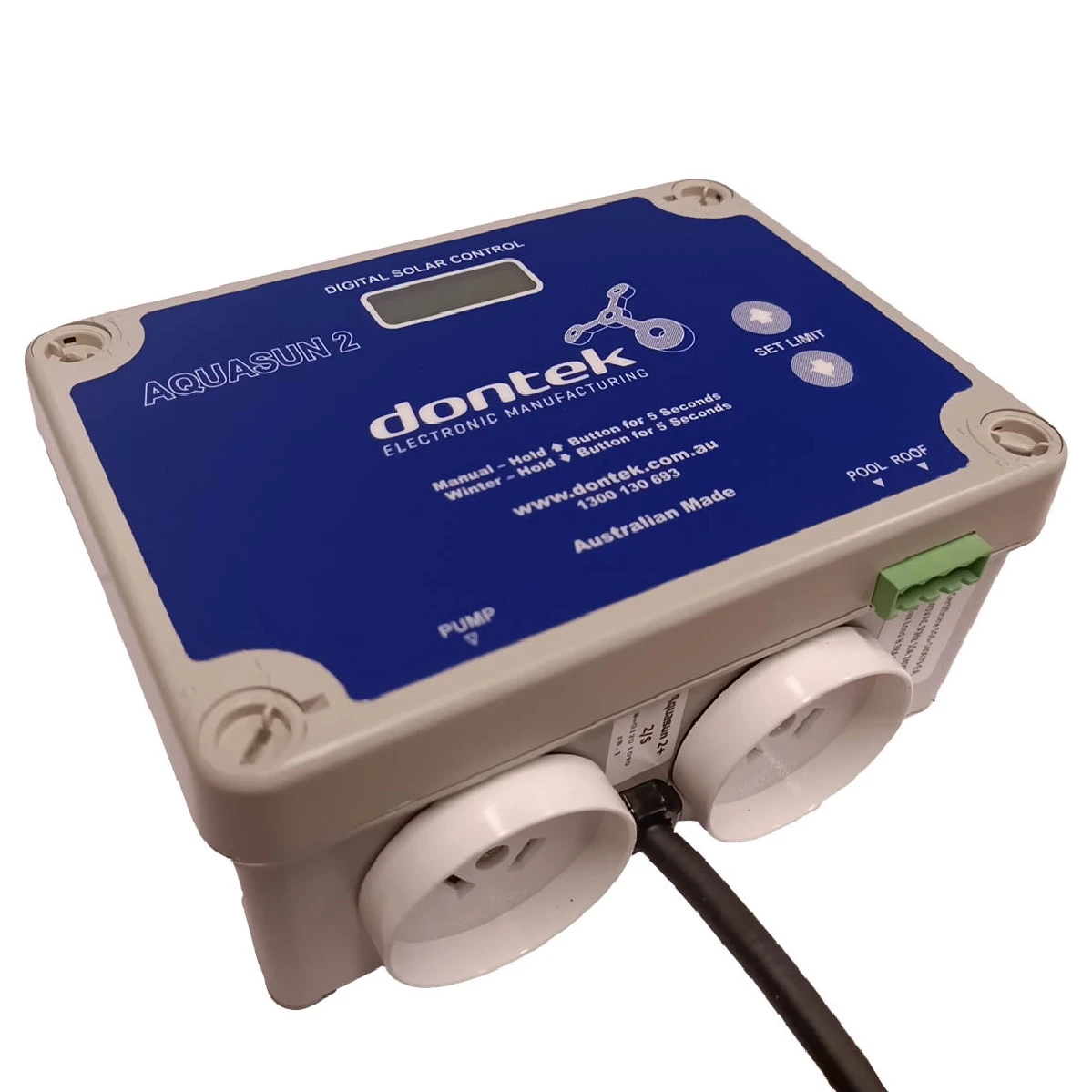 DONTEK AS2-2S DIGITAL SOLAR CONTROLLER