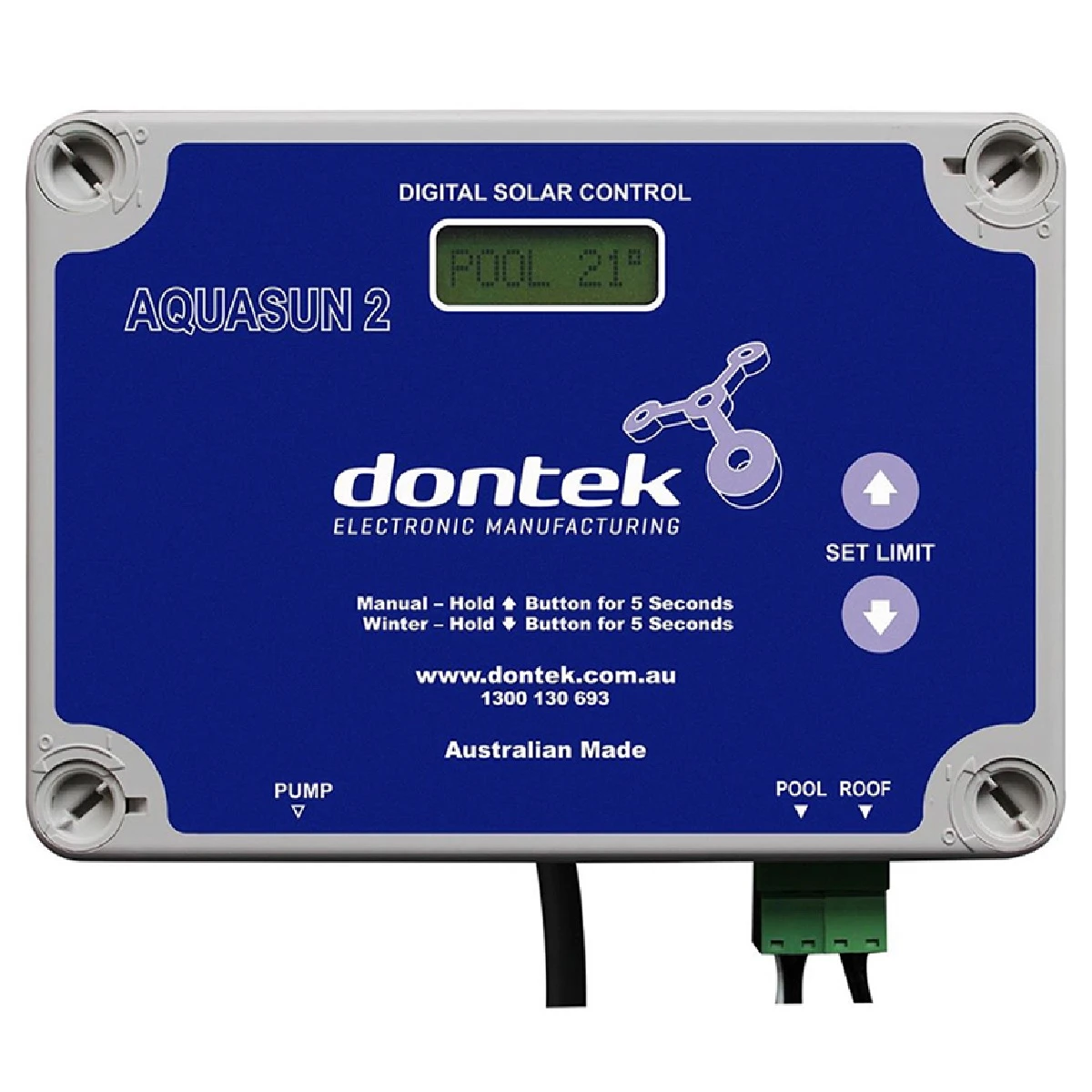 DONTEK AS2-2S DIGITAL SOLAR CONTROLLER