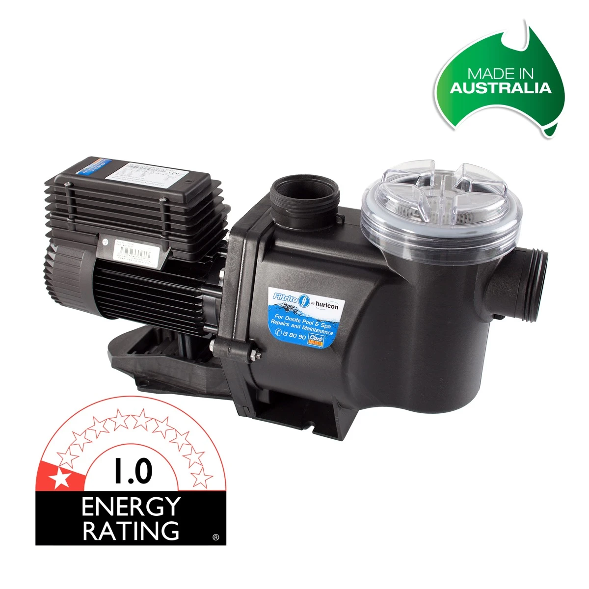 Filtrite by Hurlcon PE100 - 1.0HP Pool Pump