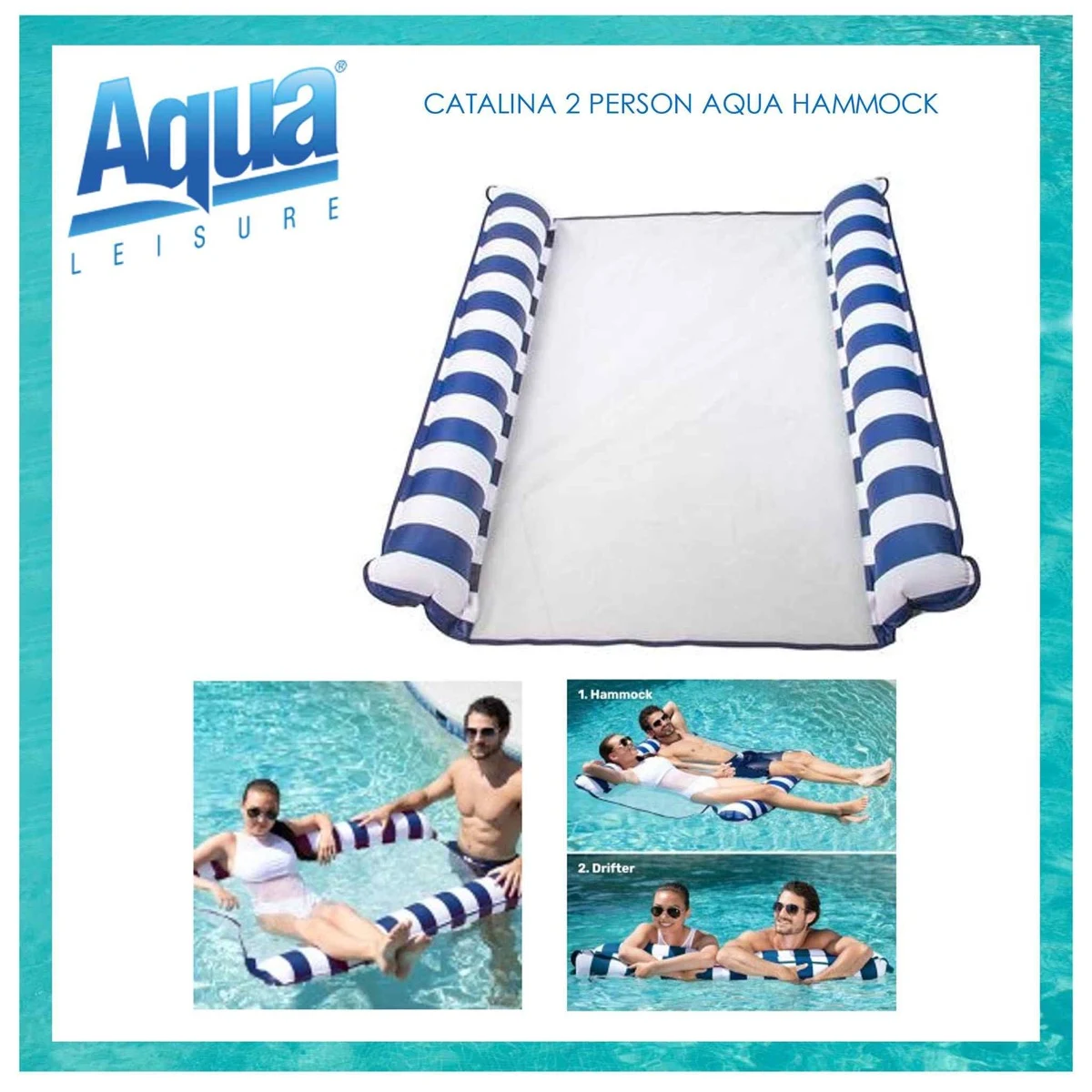 Aqua Catalina Hammock Lounge 2 Person