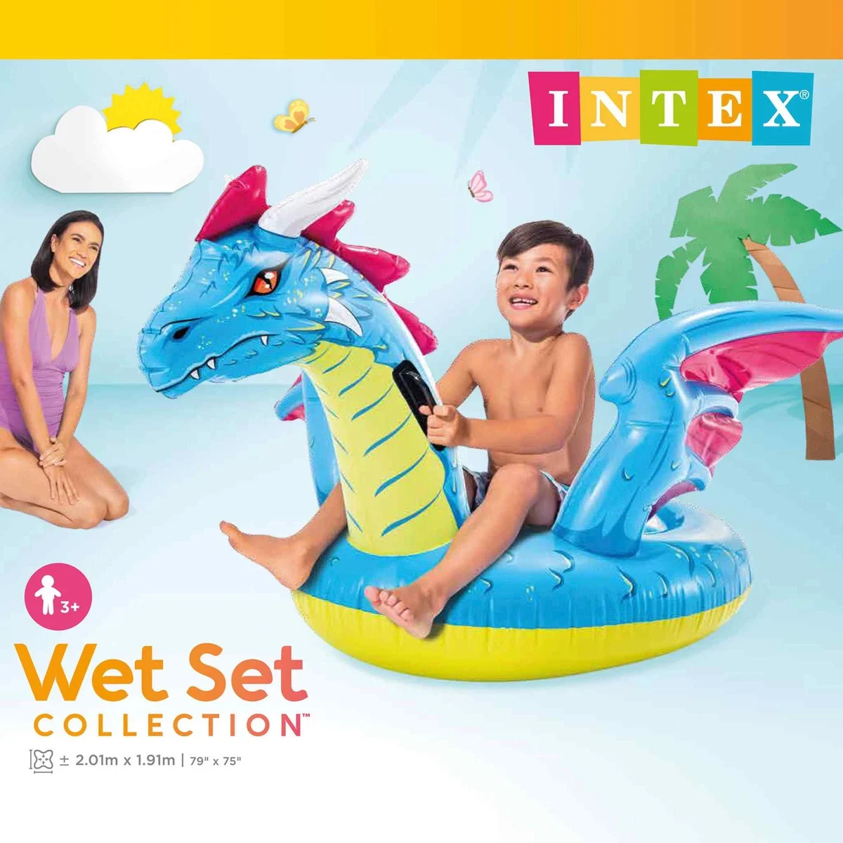 Intex Dragon Ride On