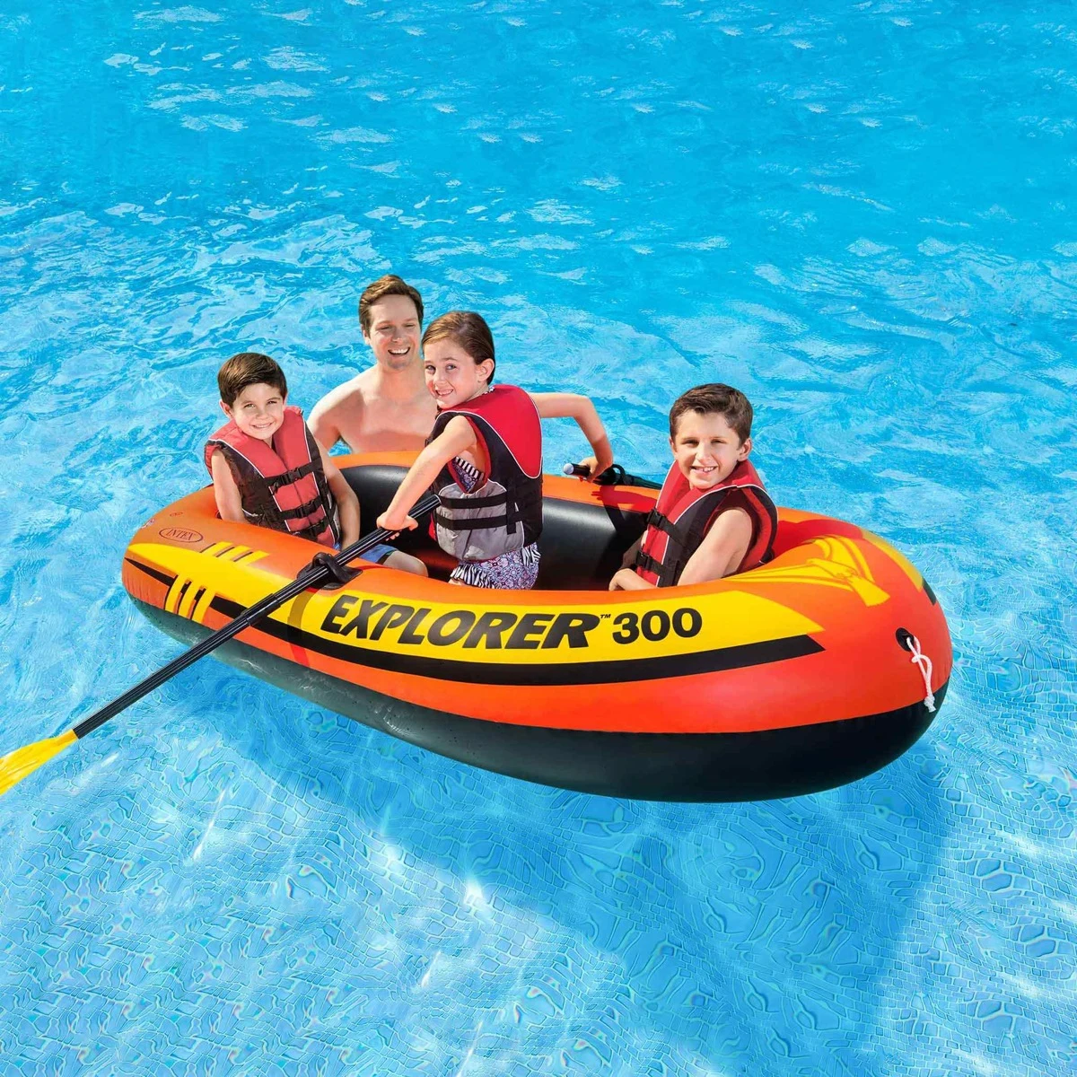 Intex Explorer 300 Boat Set