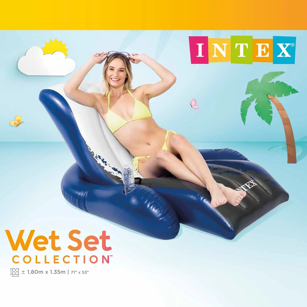 Intex Floating Recliner Lounge